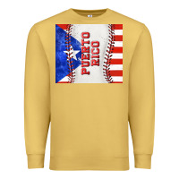 Antique Gold baseball puerto rico tumbler tbs Premium Sweatshirt - TumblerDesignByShophia