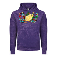 Cloud Purple Christmas Joy With Chick Vintage Hoodie - RanaPortraitStore