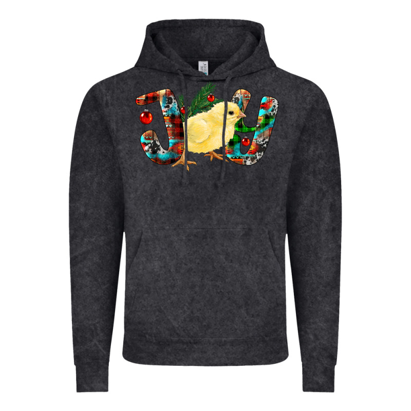 Christmas Joy With Chick Vintage Hoodie by RanaPortraitStore | Teevron