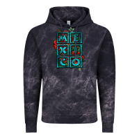 Cloud Black mexico with roses Vintage Hoodie - Jasminsmagicworld