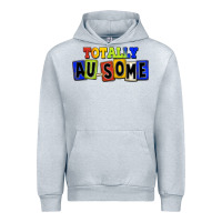 Heather Grey Totally au-some Urban Hoodie - FaDigitalArtStudio