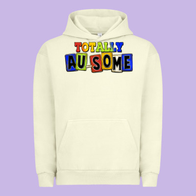 Totally Au-some Urban Hoodie Designed By Fadigitalartstudio