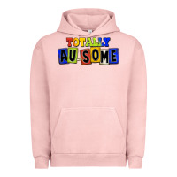 Pigment Salmon Totally au-some Urban Hoodie - FaDigitalArtStudio