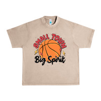 French Oak small town big spirit Urban Heavy Tee - MaliasSmallBusiness