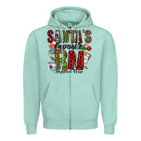 Seafoam santa's favorite rn Zipper Hoodie - Jasminsmagicworld