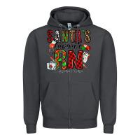 Smoke santa's favorite rn Zipper Hoodie - Jasminsmagicworld
