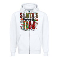 White santa's favorite rn Zipper Hoodie - Jasminsmagicworld