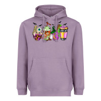 Lavender Halloween coffee cups Heavyweight Hoodie - NancyCooperArtShop