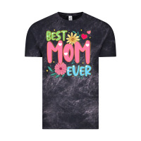 Cloud Black best mom ever Vintage Tee - JahusDesignShop