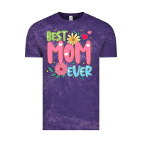 Cloud Purple best mom ever Vintage Tee - JahusDesignShop