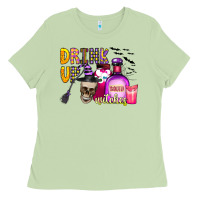 Matcha drink up witches Ladies Tee - CowhideDigitalArt