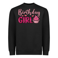 Birthday Girl Cupcake Heavyweight Sweatshirt | Teevron