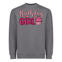 Storm birthday girl cupcake Heavyweight Sweatshirt - MaliasSmallBusiness