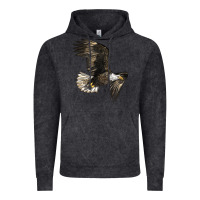 Vintage Arctic White Headed Eagle Vintage Hoodie - LillyAllenDesigns