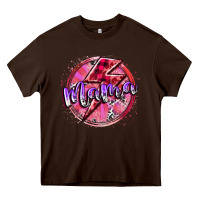 Chocolate Brown mama valentine Heavy Core Tee - RacoonDesign