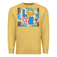 Antique Gold summer love Premium Sweatshirt - TumblerDesignByShophia