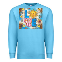 Ocean Blue summer love Premium Sweatshirt - TumblerDesignByShophia