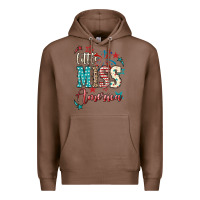 Chestnut Little miss America 4th of july Premium Hoodie - HowdyJamesFarm