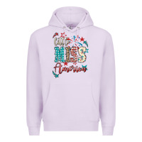 Little Miss America 4th Of July Premium Hoodie | Teevron