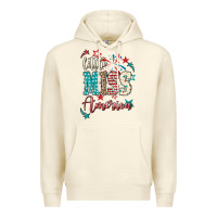 Sandshell Little miss America 4th of july Premium Hoodie - HowdyJamesFarm