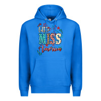 True Royal Little miss America 4th of july Premium Hoodie - HowdyJamesFarm