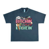Midnight Navy no bitchin in my kitchin Urban Heavy Tee - MaliasSmallBusiness