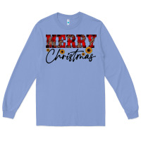 Colony Blue merry christmas Long Sleeve Tee - JahusDesignShop