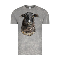 Cloud Rock dorper sheep head Vintage Tee - LillyAllenDesigns