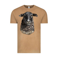 Vintage Camel dorper sheep head Vintage Tee - LillyAllenDesigns
