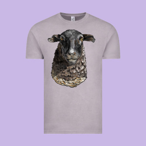 Dorper Sheep Head Vintage Tee Designed By Lillyallendesigns
