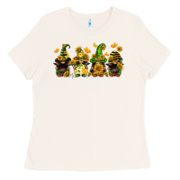 Bone sunflower gnomies Ladies Tee - FaDigitalArtStudio