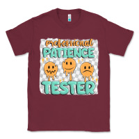 Burgundy professional patience Classic Tee - MaliasSmallBusiness