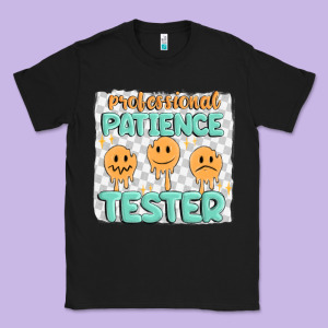 Professional Patience Classic Tee Designed By Maliassmallbusiness