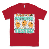 Red professional patience Classic Tee - MaliasSmallBusiness