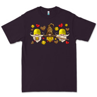 Plum softball gnome Premium Tee - HRA Design Shop