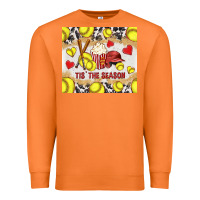 Carrot tis' the season softball with cowhide tumbler tbs Premium Sweatshirt - TumblerDesignByShophia