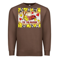 Chestnut tis' the season softball with cowhide tumbler tbs Premium Sweatshirt - TumblerDesignByShophia