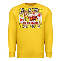 Lemon tis' the season softball with cowhide tumbler tbs Premium Sweatshirt - TumblerDesignByShophia