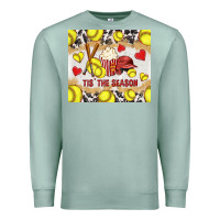 Seafoam tis' the season softball with cowhide tumbler tbs Premium Sweatshirt - TumblerDesignByShophia