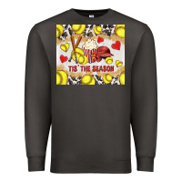 Smoke tis' the season softball with cowhide tumbler tbs Premium Sweatshirt - TumblerDesignByShophia