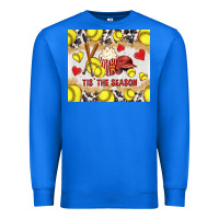 True Royal tis' the season softball with cowhide tumbler tbs Premium Sweatshirt - TumblerDesignByShophia