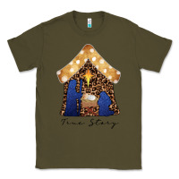 Army Green True Story Black Classic Tee - CowhideDigitalArt