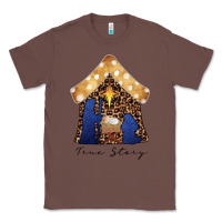 Chestnut True Story Black Classic Tee - CowhideDigitalArt