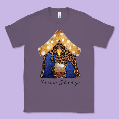 True Story Black Classic Tee Designed By Cowhidedigitalart