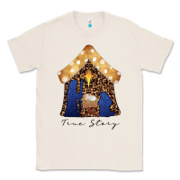 Natural True Story Black Classic Tee - CowhideDigitalArt