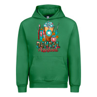 Emerald Dental Assistant Dentist Frappe Urban Hoodie - FaDigitalArtStudio