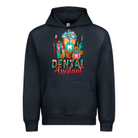 Navy Dental Assistant Dentist Frappe Urban Hoodie - FaDigitalArtStudio