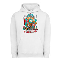 Pigment Lunar Rock Dental Assistant Dentist Frappe Urban Hoodie - FaDigitalArtStudio