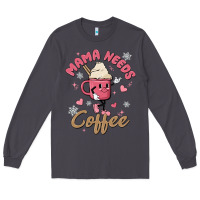 Smoke mama needs coffee Long Sleeve Tee - MaliasSmallBusiness
