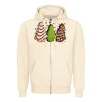 Sandshell Christmas cakes Zipper Hoodie - Jasminsmagicworld